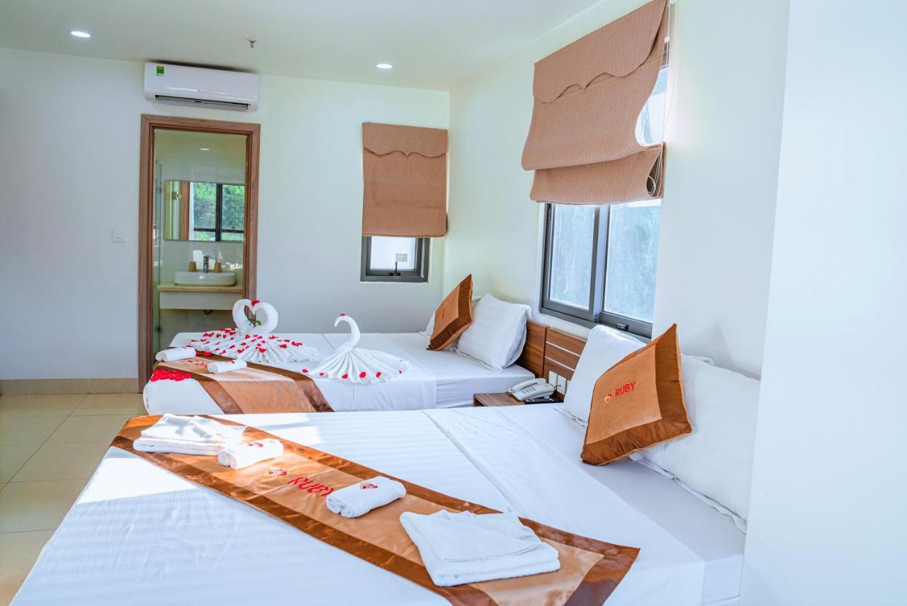 Ruby Hotel Cat Ba Dong Khe Sau Bagian luar foto